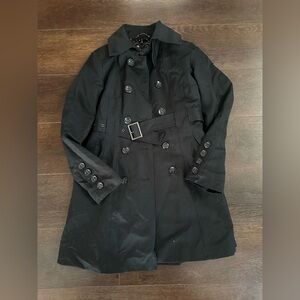 Black Guess Trench Coat